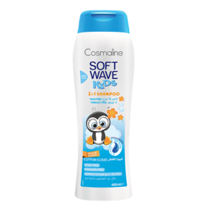 Cosmaline Soft Wave Kids Cotton Cloud 2in1 Shampoo