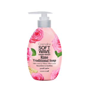 Cosmaline Soft Wave Hand Wash Rose Traditional Soap