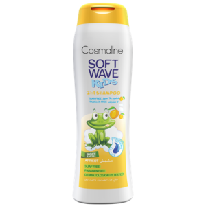 Cosmaline Soft Wave Kids Apricot 2in1 Shampoo