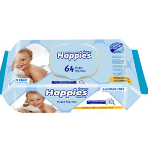 Sanita Happies Sensitive Wet Wipes