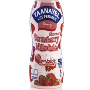 Taanayel Fresh Strawberry Milkshake