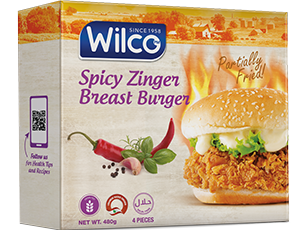 Wilco Spicy Zinger Breast Burger