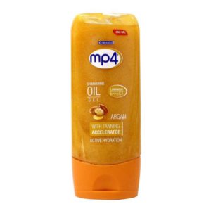 MP4 Tanning Oil Shimmering Oil Gel Argan
