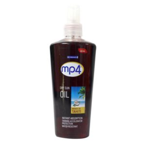 MP4 Tanning Oil Dry Sun Oil Tahiti