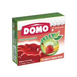 Domo Jelly Vegetarian Strawberry/Banana