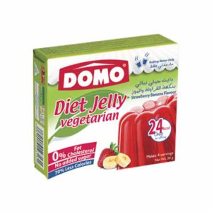 Domo Diet Jelly Vegetarian Strawberry/Banana