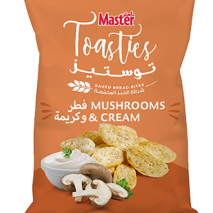 Master Toasties Mushrooms and Cream