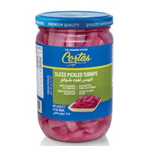 Cortas Sliced Pickled Turnips