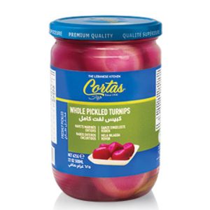 Cortas Whole Pickled Turnips