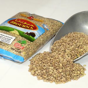 Hboubna Broad White Lentils