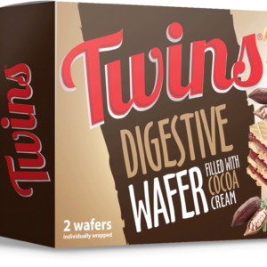 Twins Digestive Wafer filled with Cocoa cream