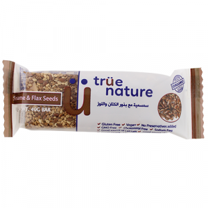 True Nature Organic Sesame & Flaxseed Bar