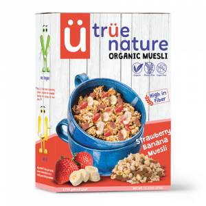 True Nature Strawberry Banana Muesli