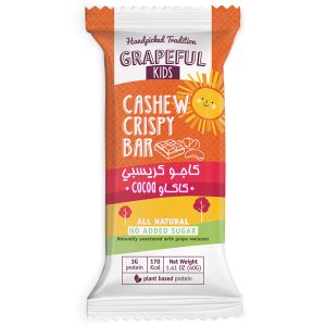 Grapeful Kids Cashew Crispy Cocoa Bars
